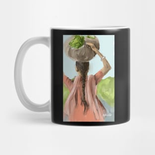 Punjabi village girl Mug